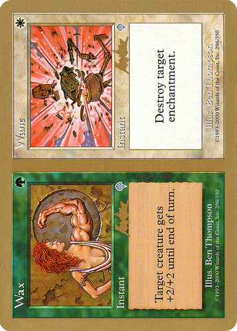 Wax // Wane (Brian Kibler) [World Championship Decks 2002] - The Mythic Store | 24h Order Processing