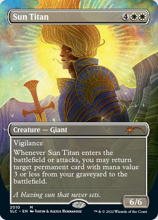 Sun Titan (Borderless) [Secret Lair Countdown Kit] - The Mythic Store | 24h Order Processing