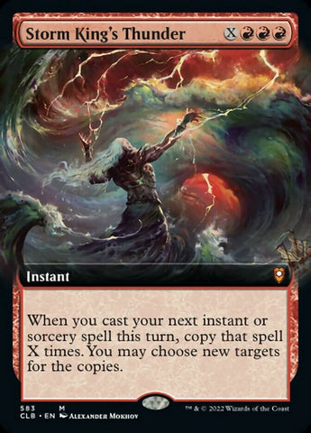 Storm King's Thunder (Extended Art) [Commander Legends: Battle for Baldur's Gate] - The Mythic Store | 24h Order Processing