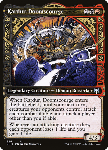 Kardur, Doomscourge (Showcase) [Kaldheim] - The Mythic Store | 24h Order Processing