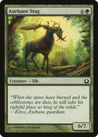 Axebane Stag [Return to Ravnica] - The Mythic Store | 24h Order Processing