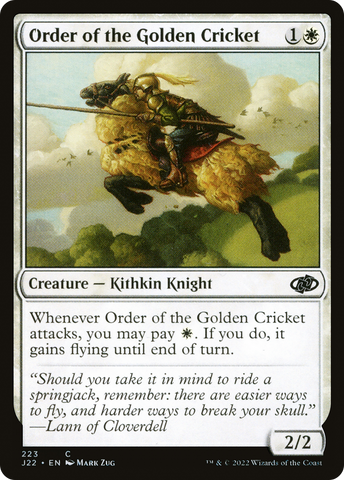 Order of the Golden Cricket [Jumpstart 2022] - The Mythic Store | 24h Order Processing