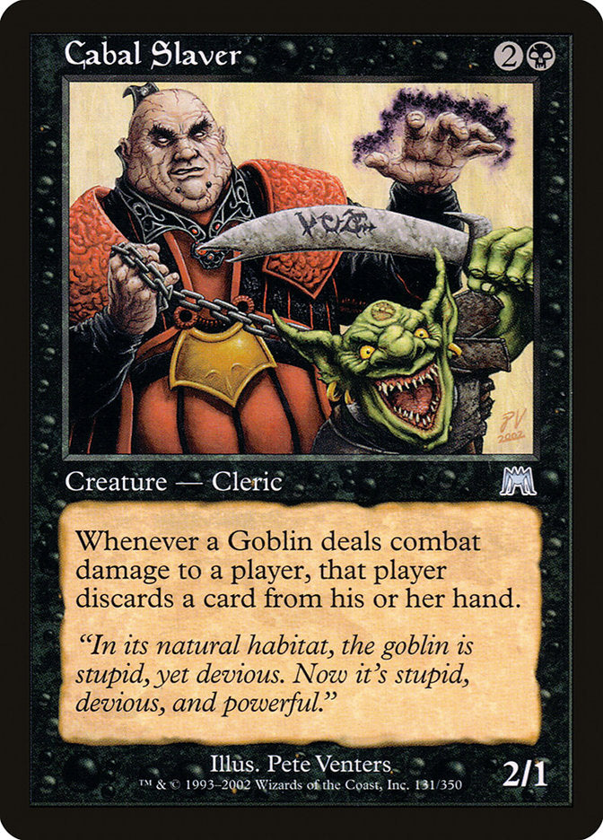 Cabal Slaver [Onslaught] - The Mythic Store | 24h Order Processing