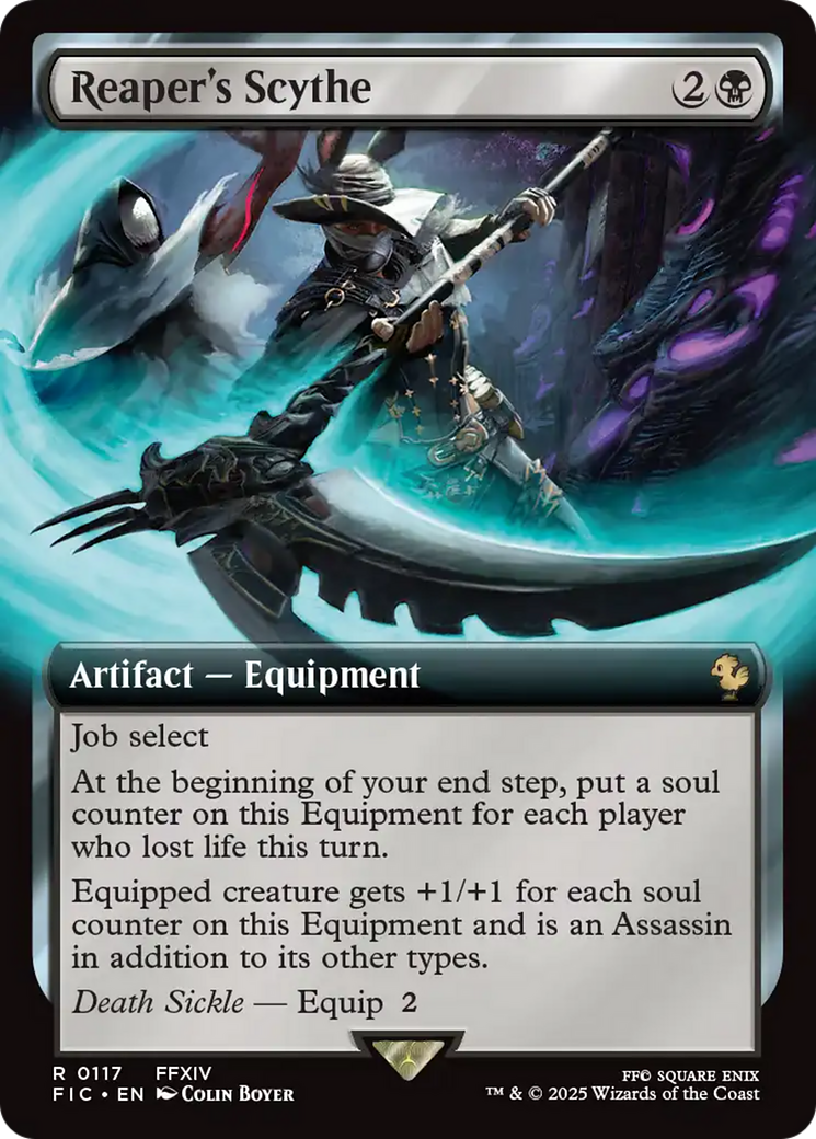 Reaper's Scythe (Extended Art) [FINAL FANTASY Commander] - The Mythic Store | 24h Order Processing