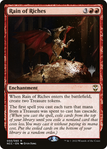 Rain of Riches (Promo Pack) [Streets of New Capenna Commander Promos] - The Mythic Store | 24h Order Processing