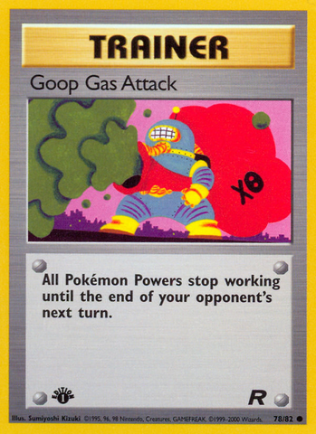 Goop Gas Attack (78/82) [Team Rocket 1st Edition] - The Mythic Store | 24h Order Processing