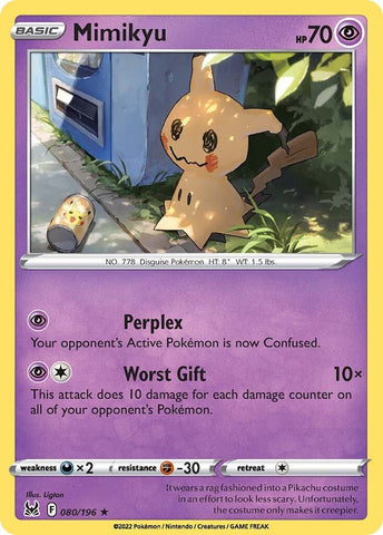 Mimikyu (080/196) [Sword & Shield: Lost Origin] - The Mythic Store | 24h Order Processing