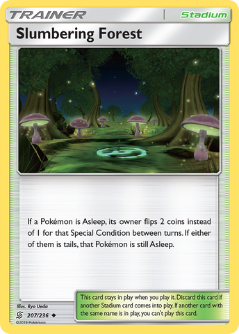 Slumbering Forest (207/236) [Sun & Moon: Unified Minds] - The Mythic Store | 24h Order Processing