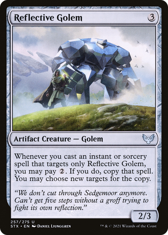 Reflective Golem [Strixhaven: School of Mages] - The Mythic Store | 24h Order Processing