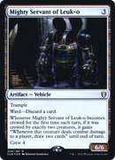 Mighty Servant of Leuk-o [Commander Legends: Battle for Baldur's Gate Prerelease Promos] - The Mythic Store | 24h Order Processing