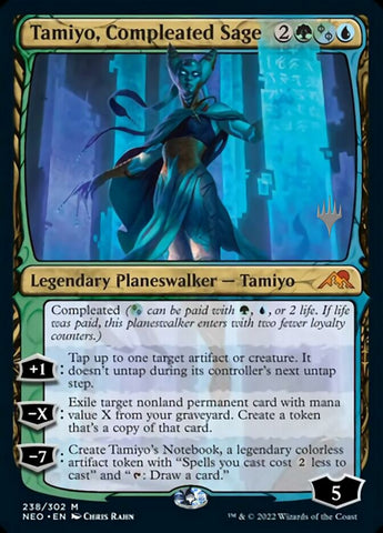 Tamiyo, Compleated Sage (Promo Pack) [Kamigawa: Neon Dynasty Promos] - The Mythic Store | 24h Order Processing