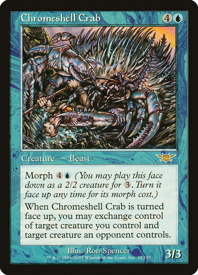 Chromeshell Crab [Legions] - The Mythic Store | 24h Order Processing
