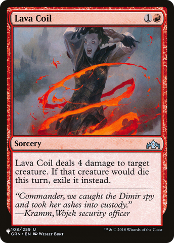Lava Coil [The List] - The Mythic Store | 24h Order Processing