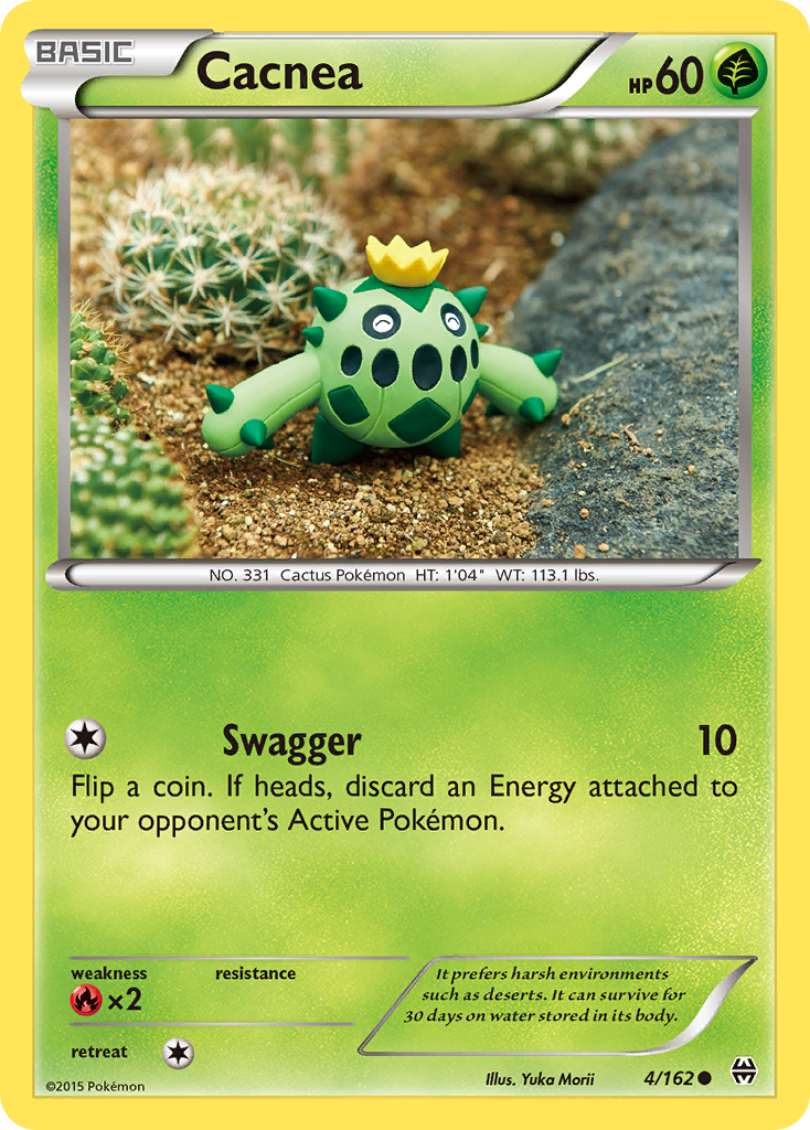 Cacnea (4/162) [XY: BREAKthrough] - The Mythic Store | 24h Order Processing