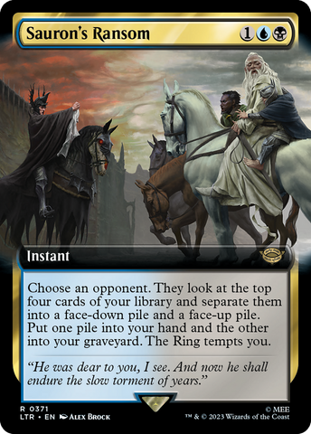 Sauron's Ransom (Extended Art) [The Lord of the Rings: Tales of Middle-Earth] - The Mythic Store | 24h Order Processing