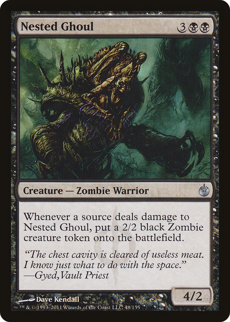 Nested Ghoul [Mirrodin Besieged] - The Mythic Store | 24h Order Processing