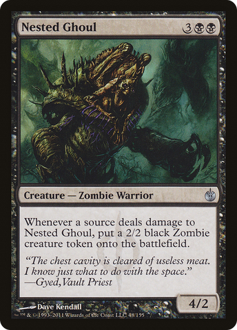 Nested Ghoul [Mirrodin Besieged] - The Mythic Store | 24h Order Processing