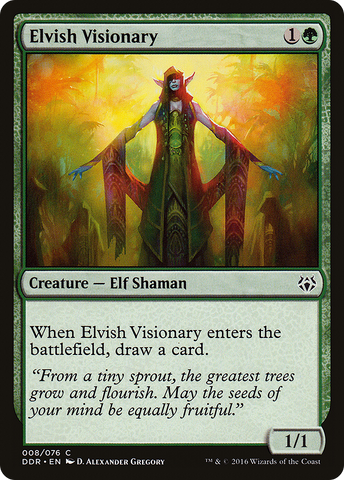 Elvish Visionary [Duel Decks: Nissa vs. Ob Nixilis] - The Mythic Store | 24h Order Processing