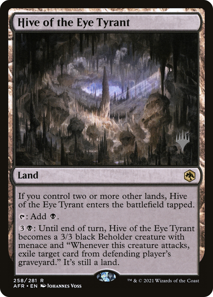 Hive of the Eye Tyrant (Promo Pack) [Dungeons & Dragons: Adventures in the Forgotten Realms Promos] - The Mythic Store | 24h Order Processing