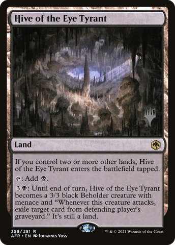 Hive of the Eye Tyrant (Promo Pack) [Dungeons & Dragons: Adventures in the Forgotten Realms Promos] - The Mythic Store | 24h Order Processing