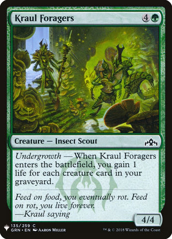 Kraul Foragers [Mystery Booster] - The Mythic Store | 24h Order Processing