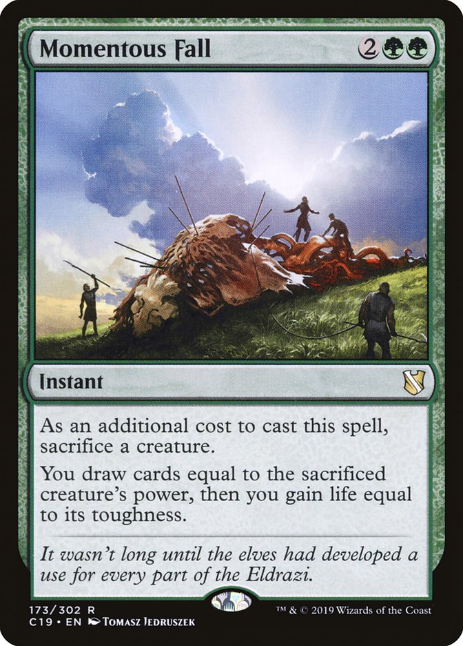 Momentous Fall [Commander 2019] - The Mythic Store | 24h Order Processing