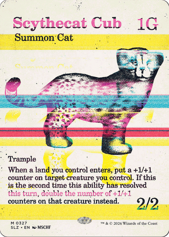 Scythecat Cub (0327) [Secret Lair x MSCHF: The Zeta Set]