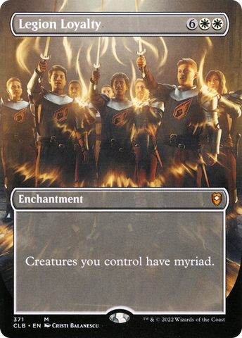 Legion Loyalty (Borderless Alternate Art) [Commander Legends: Battle for Baldur's Gate] - The Mythic Store | 24h Order Processing