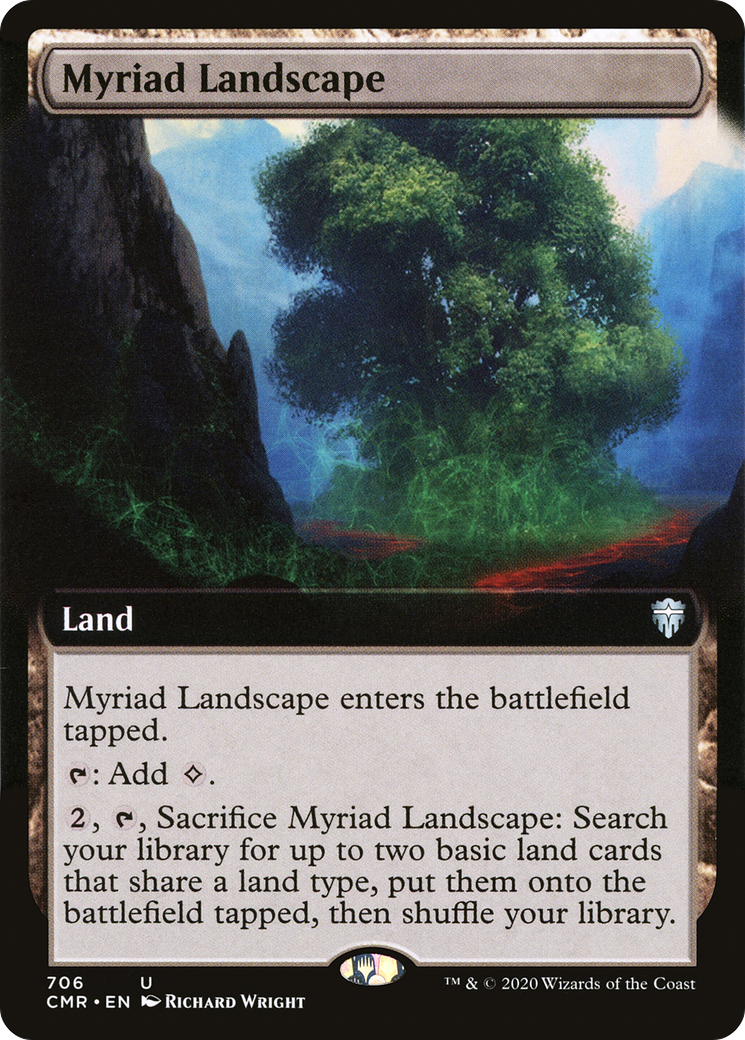 Myriad Landscape (Extended Art) [Commander Legends] - The Mythic Store | 24h Order Processing