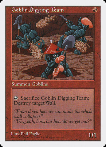 Goblin Digging Team [Fifth Edition] - The Mythic Store | 24h Order Processing