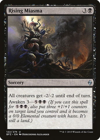 Rising Miasma [Battle for Zendikar] - The Mythic Store | 24h Order Processing
