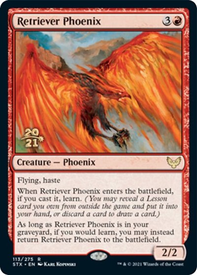 Retriever Phoenix [Strixhaven: School of Mages Prerelease Promos] - The Mythic Store | 24h Order Processing