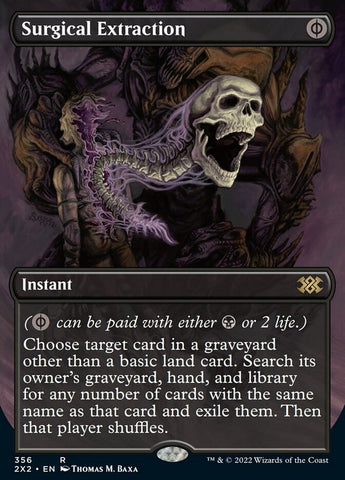 Surgical Extraction (Borderless Alternate Art) [Double Masters 2022] - The Mythic Store | 24h Order Processing
