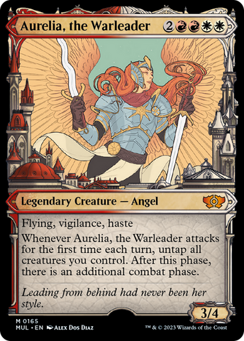 Aurelia, the Warleader (Halo Foil) [Multiverse Legends] - The Mythic Store | 24h Order Processing