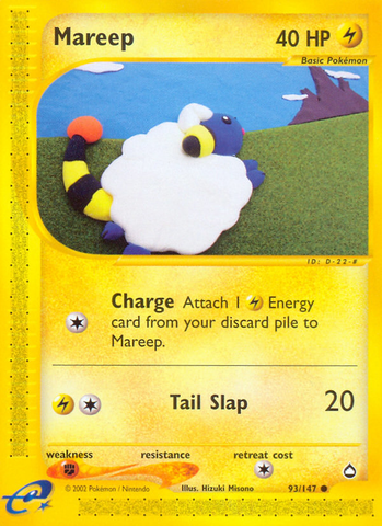 Mareep (93/147) [Aquapolis] - The Mythic Store | 24h Order Processing