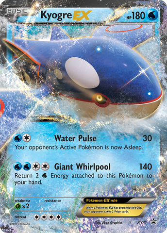 Kyogre EX (XY41) [XY: Black Star Promos] - The Mythic Store | 24h Order Processing