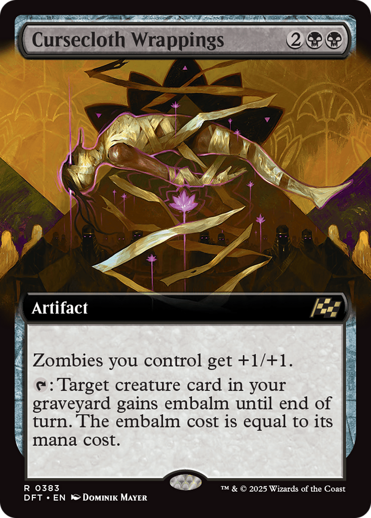 Cursecloth Wrappings (Extended Art) [Aetherdrift] - The Mythic Store | 24h Order Processing