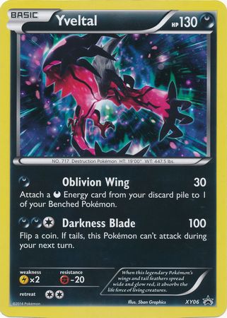 Yveltal (XY06) (Jumbo Card) [XY: Black Star Promos] - The Mythic Store | 24h Order Processing