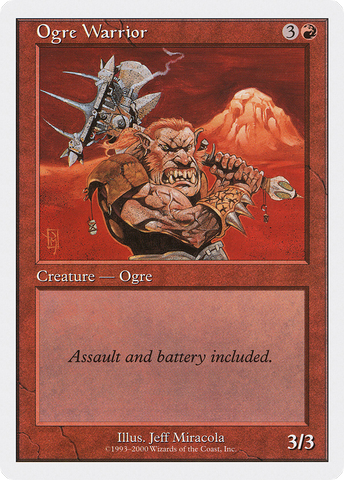 Ogre Warrior [Starter 2000] - The Mythic Store | 24h Order Processing