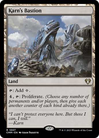 Karn's Bastion [Commander Masters] - The Mythic Store | 24h Order Processing