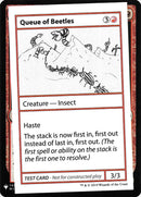 Queue of Beetles [Mystery Booster Playtest Cards] - The Mythic Store | 24h Order Processing