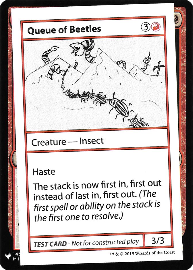 Queue of Beetles [Mystery Booster Playtest Cards] - The Mythic Store | 24h Order Processing