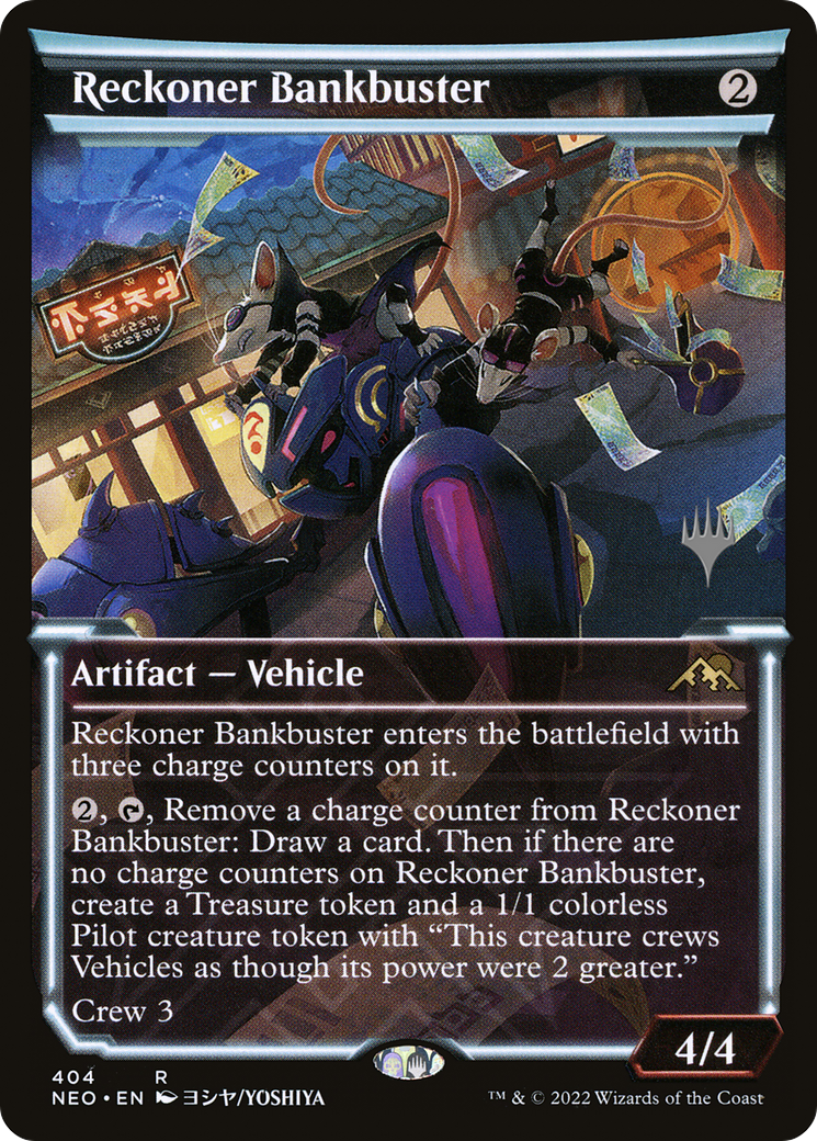 Reckoner Bankbuster (Showcase) [The Brothers' War Promos] - The Mythic Store | 24h Order Processing