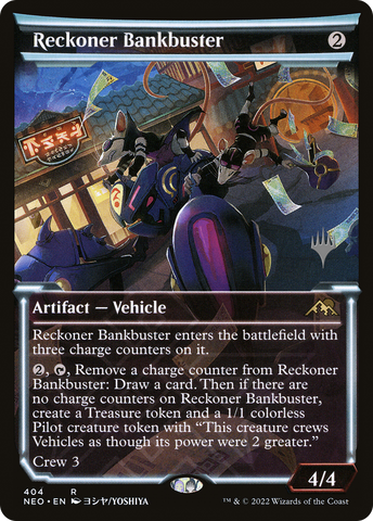 Reckoner Bankbuster (Showcase) [The Brothers' War Promos] - The Mythic Store | 24h Order Processing