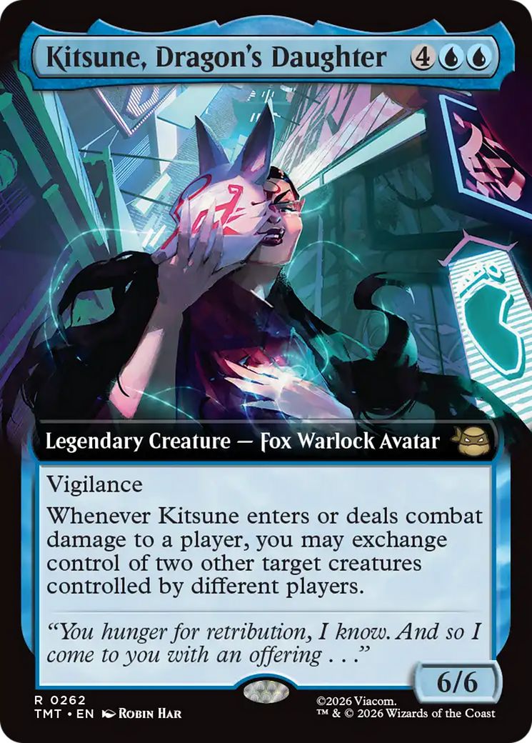 Kitsune, Dragon's Daughter (Extended Art) [Teenage Mutant Ninja Turtles] - The Mythic Store | 24h Order Processing