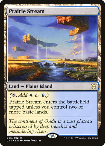 Prairie Stream [Commander 2019] - The Mythic Store | 24h Order Processing
