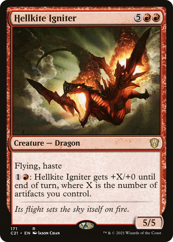 Hellkite Igniter [Commander 2021] - The Mythic Store | 24h Order Processing