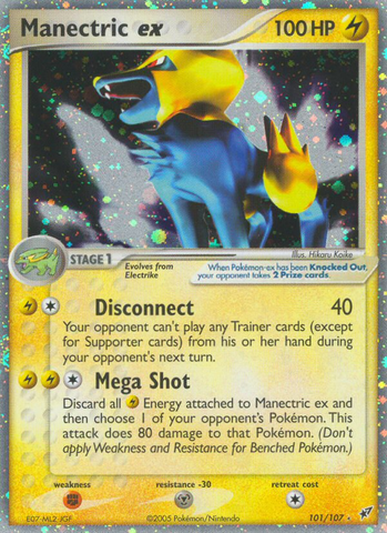 Manectric ex (101/107) [EX: Deoxys] - The Mythic Store | 24h Order Processing
