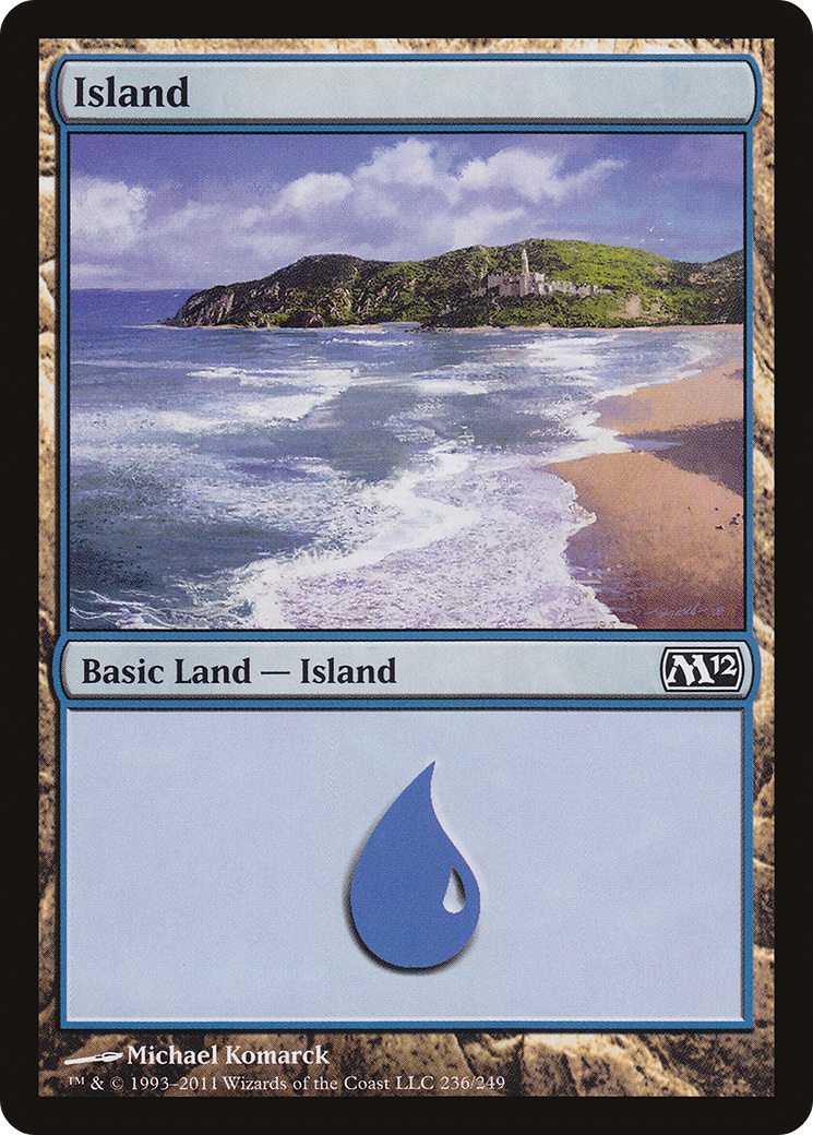 Island (236) [Magic 2012] - The Mythic Store | 24h Order Processing