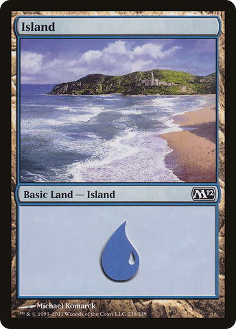 Island (236) [Magic 2012] - The Mythic Store | 24h Order Processing